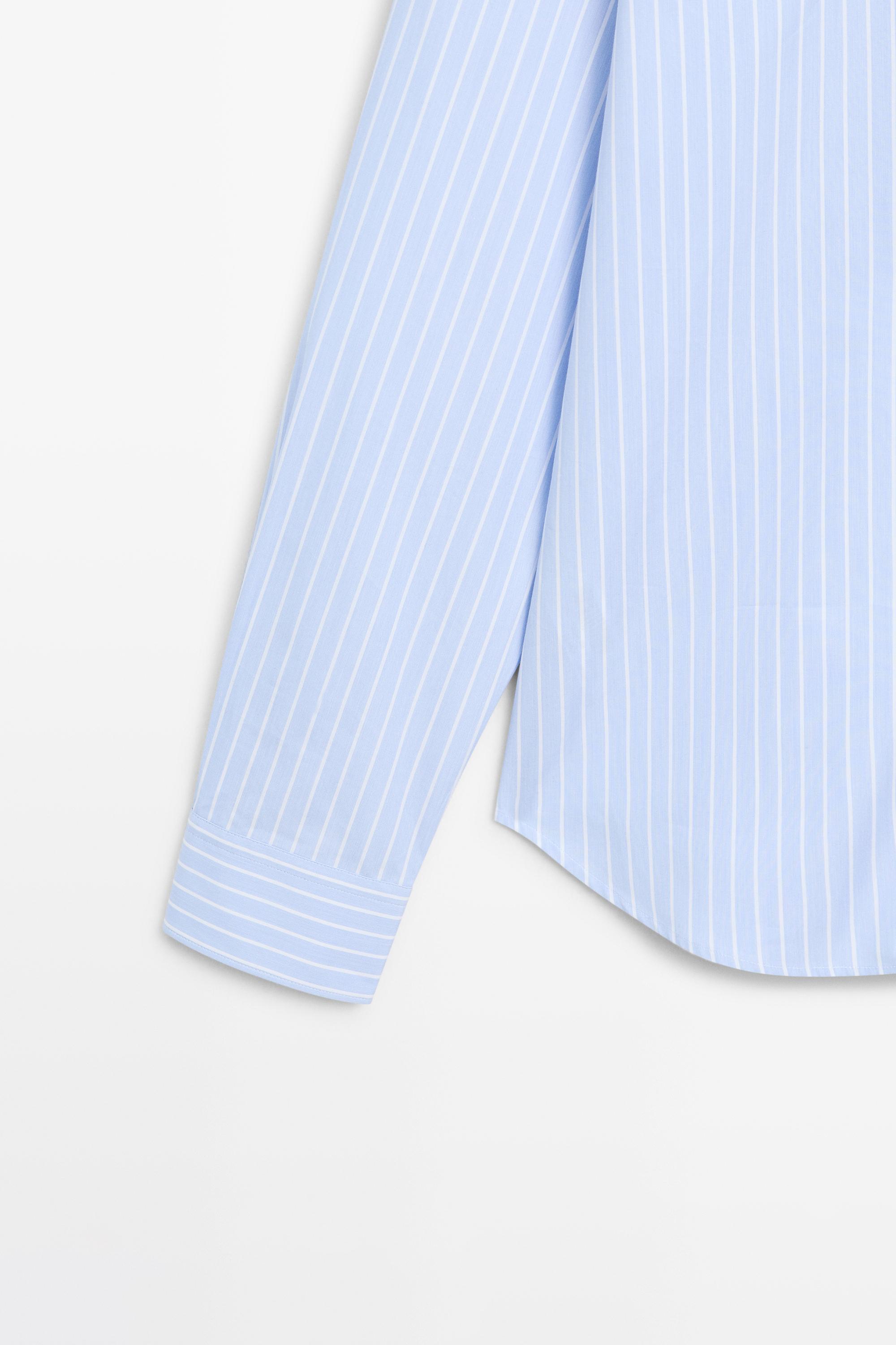 Chemise à rayures tennis regular fit